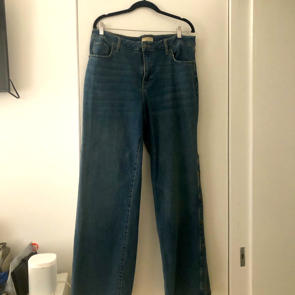 Nili Lotan for Target blue jeans size 16 - Picture 5 of 8